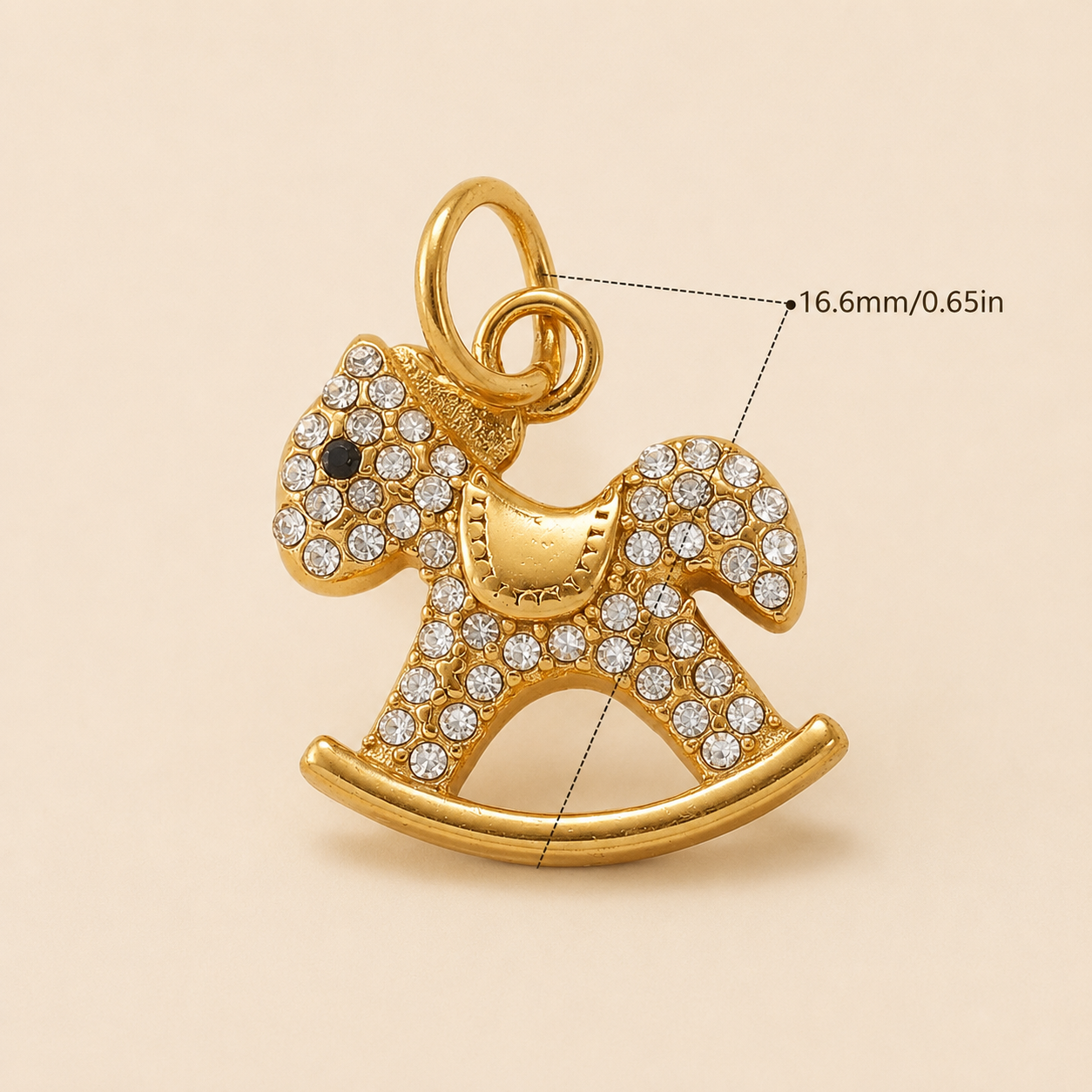 Rocking Horse Charm