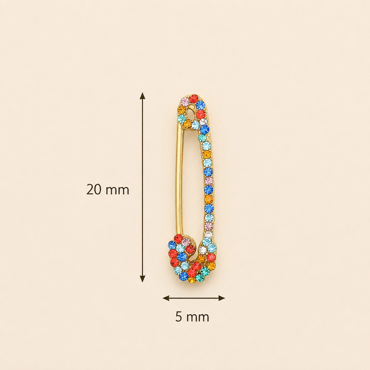 Safety Pin Charm