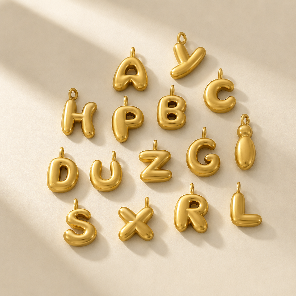 Balloon Letter Charms