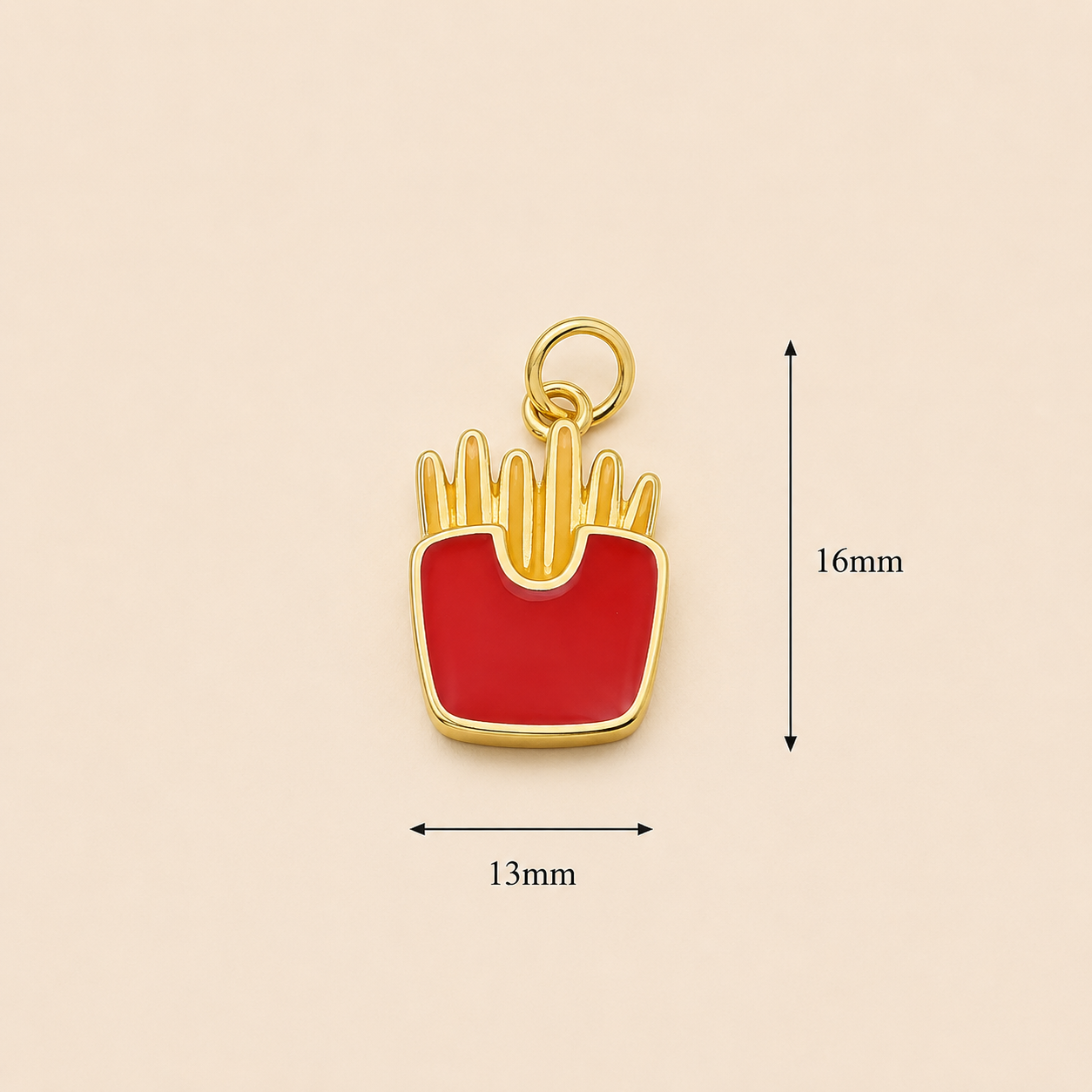 French Fries Charm