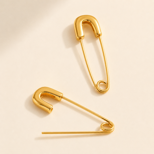 Safety Pin Earrings