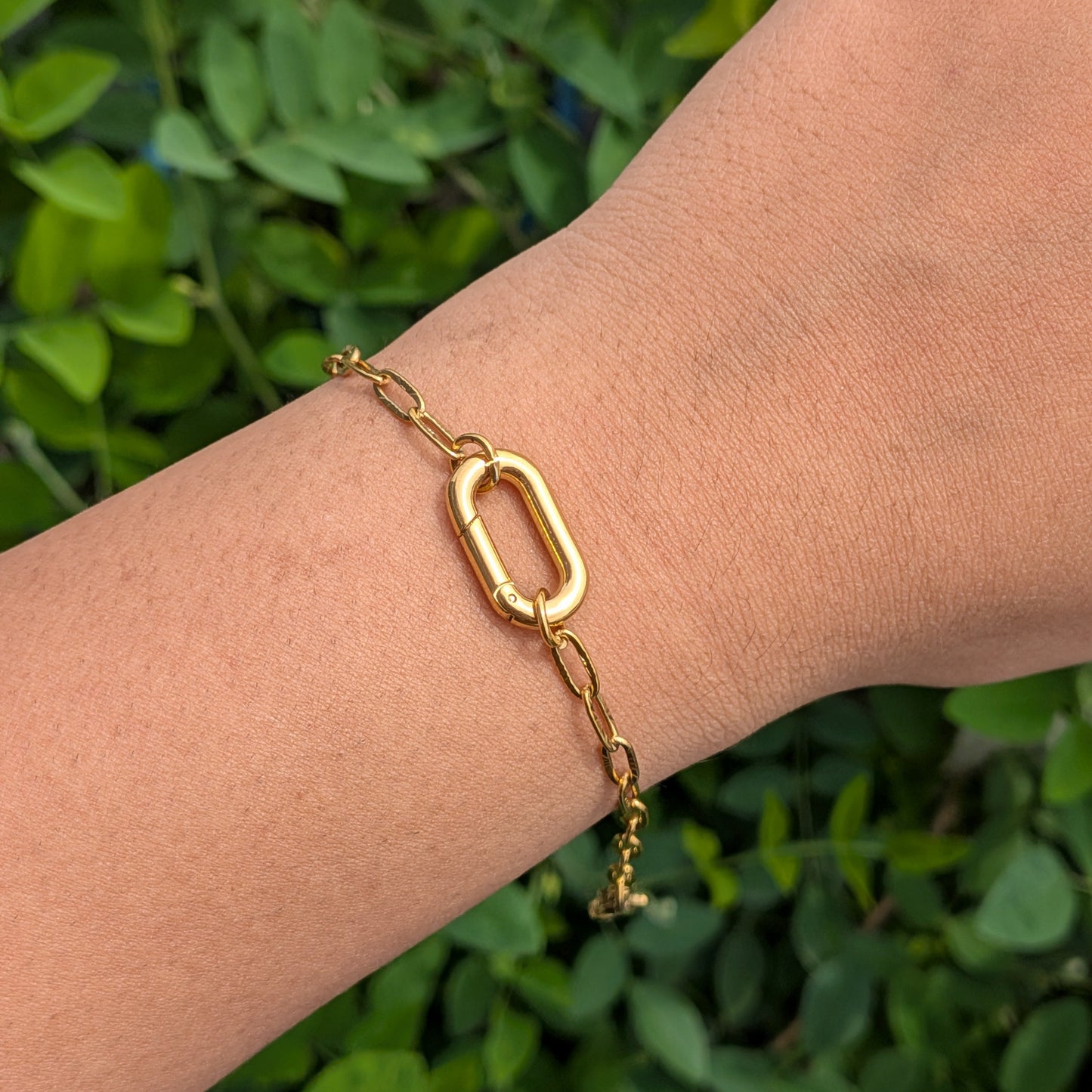Carabiner Charm Bracelet