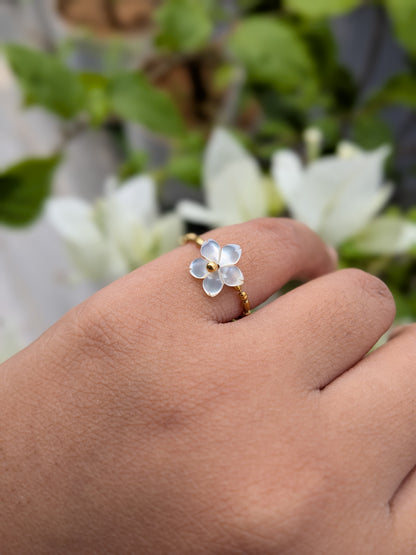 Periwinkle Pinky Ring