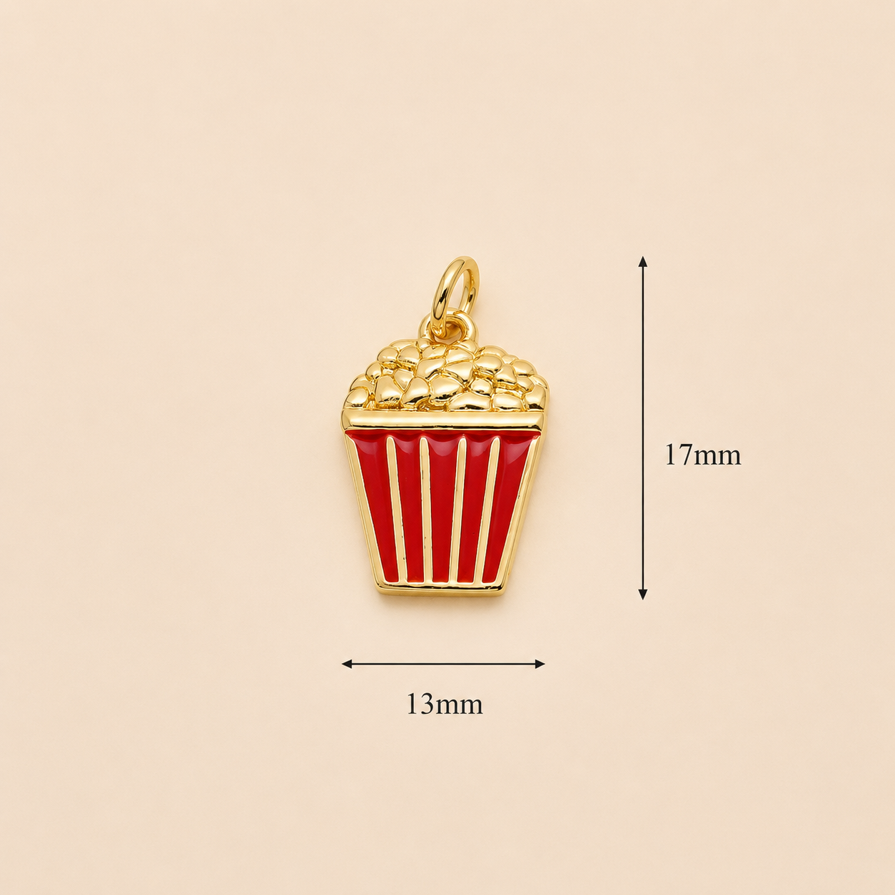 Popcorn Charm