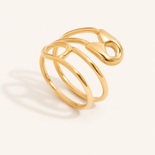 Safety Pin Wrap Ring