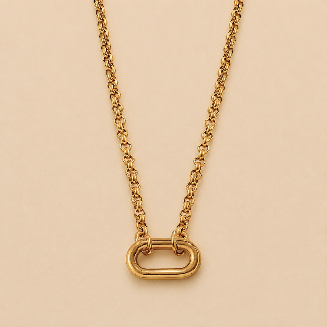 Carabiner Charm Necklace