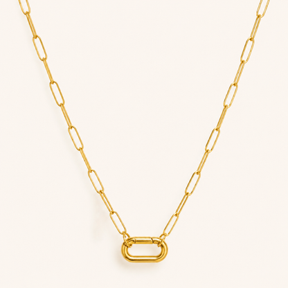 Carabiner Charm Necklace
