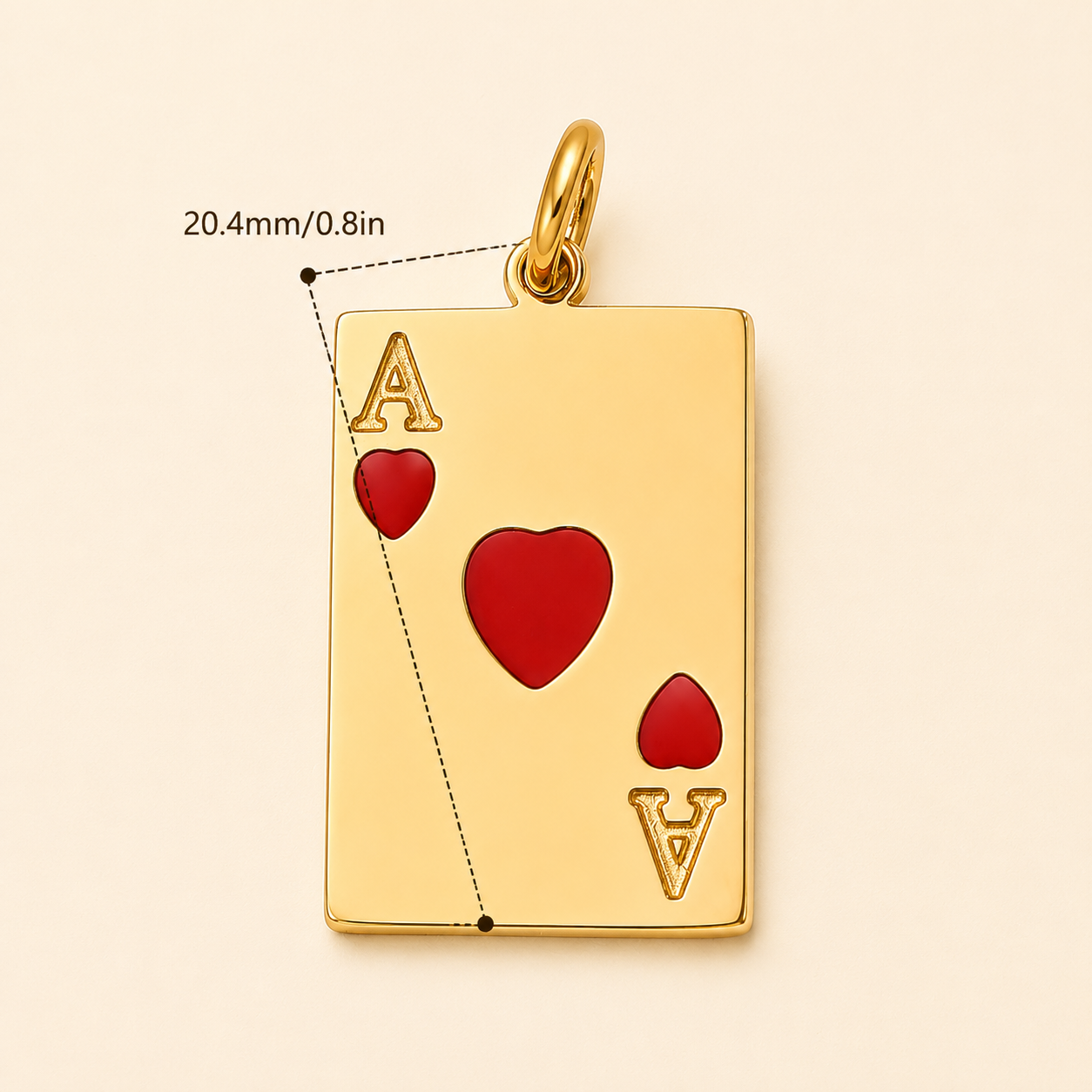 Ace Card Charm