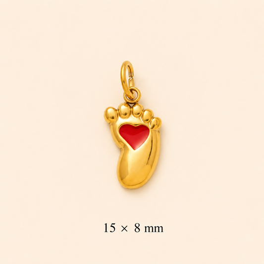 Baby Footprint Charm
