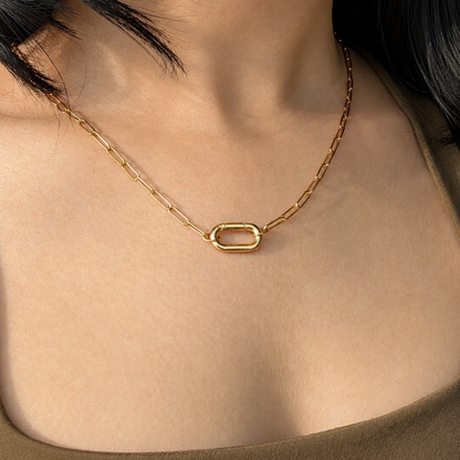 Carabiner Charm Necklace