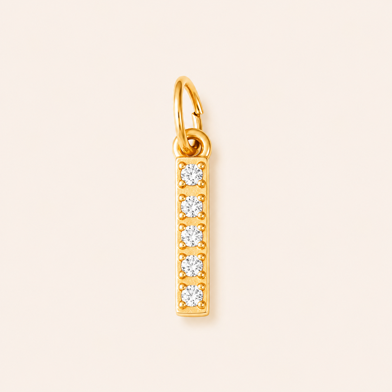 Crystal Letter Charms