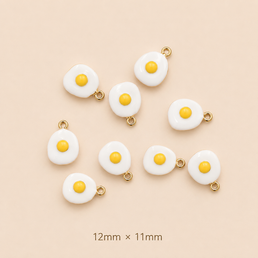 Fried Egg Charm