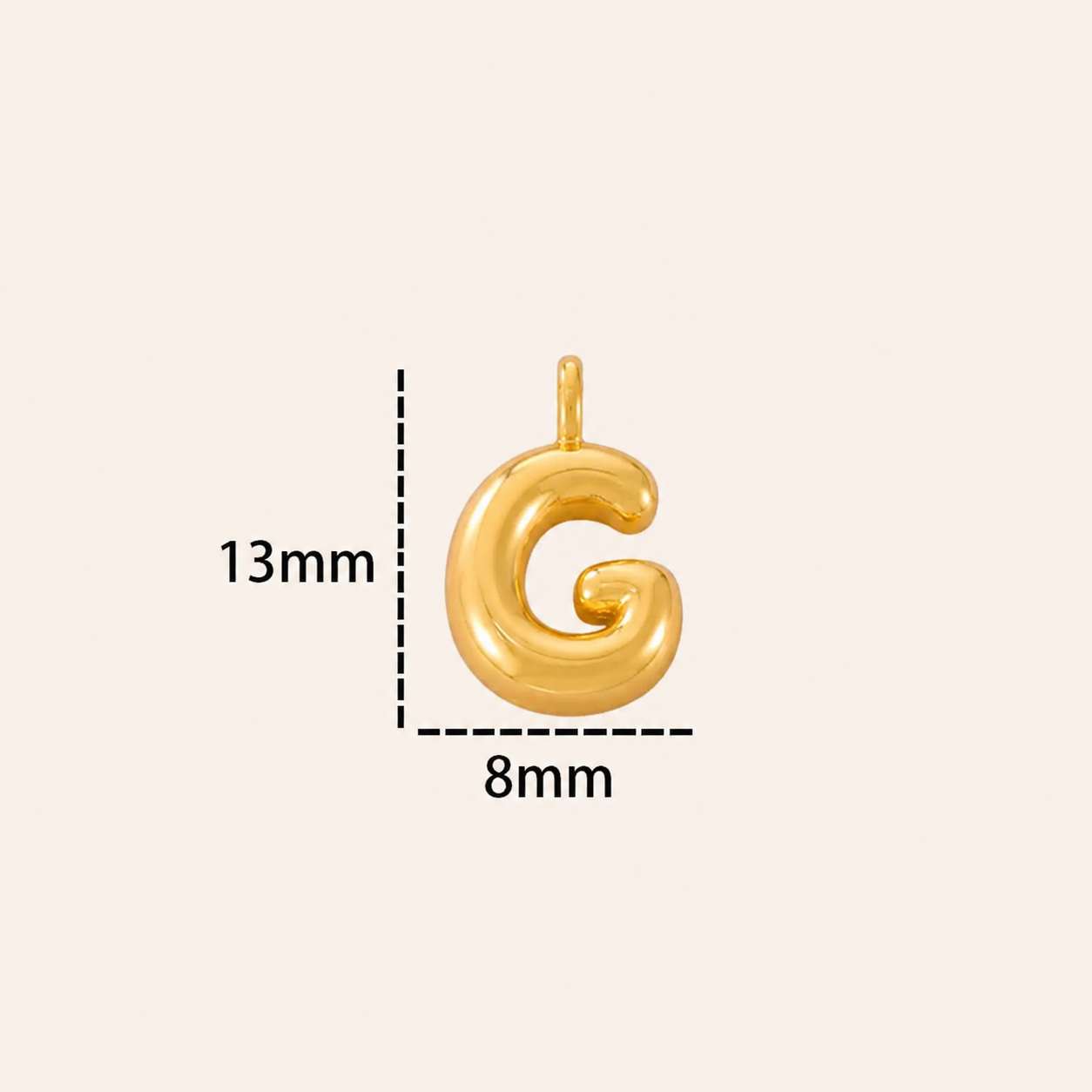 Balloon Letter Charms