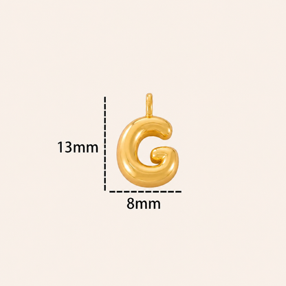 Balloon Letter Charms