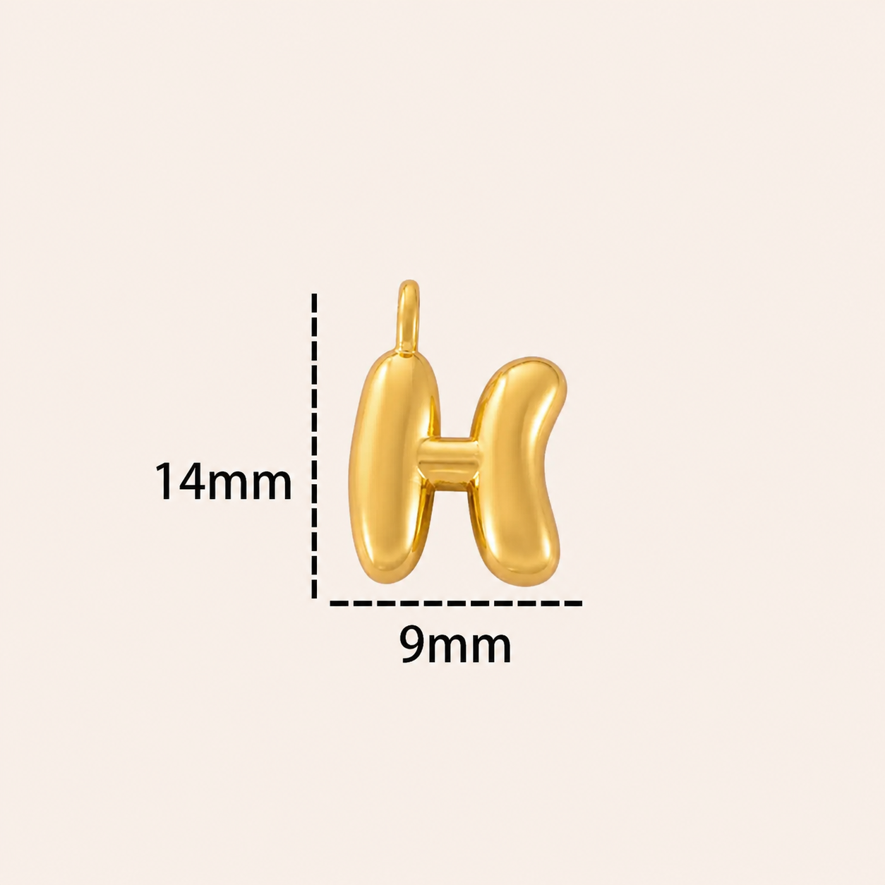 Balloon Letter Charms