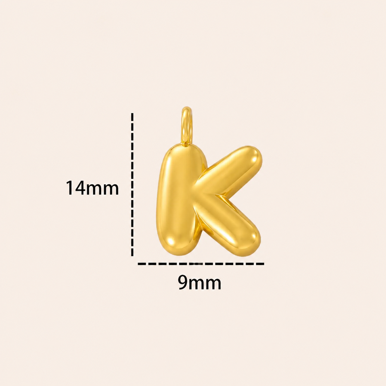 Balloon Letter Charms