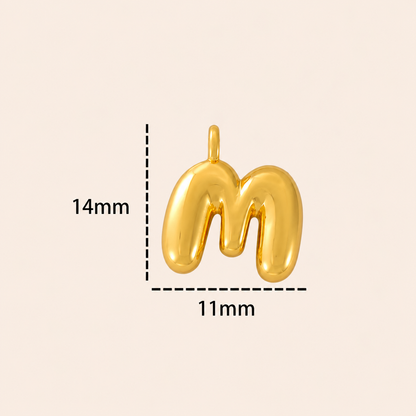 Balloon Letter Charms