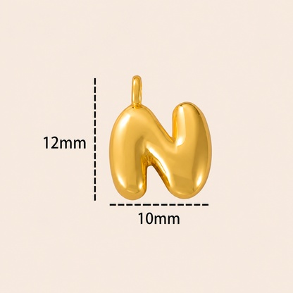 Balloon Letter Charms