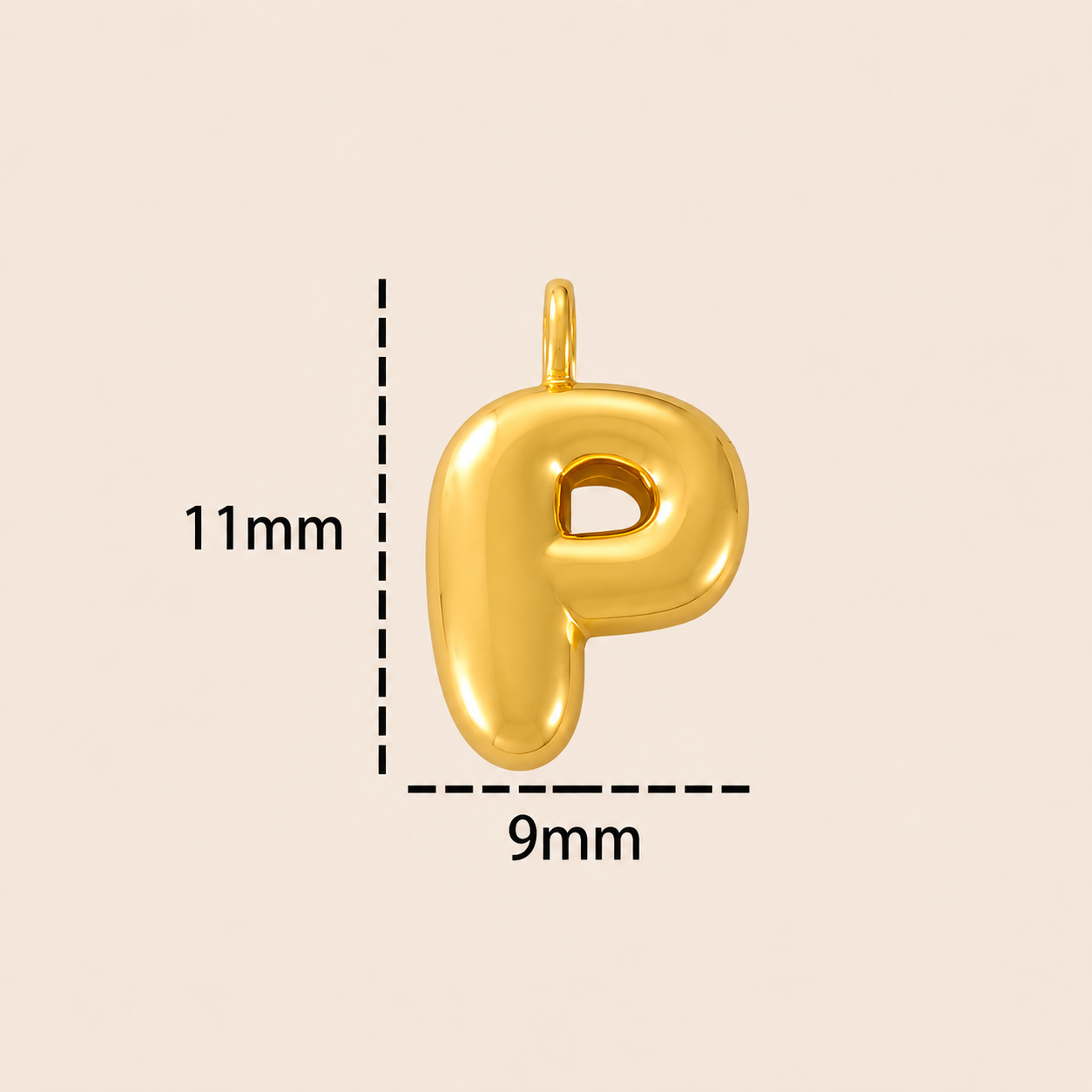 Balloon Letter Charms