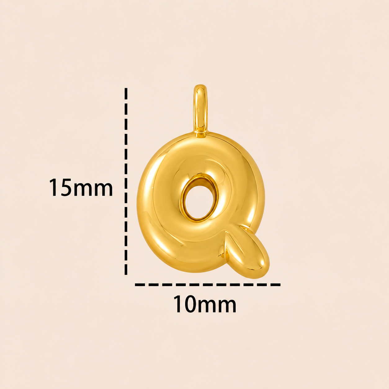 Balloon Letter Charms