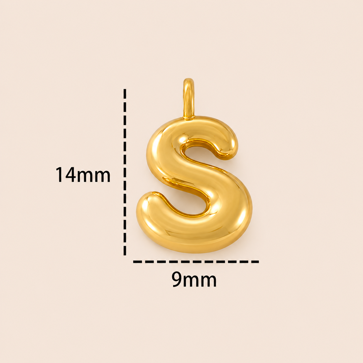 Balloon Letter Charms