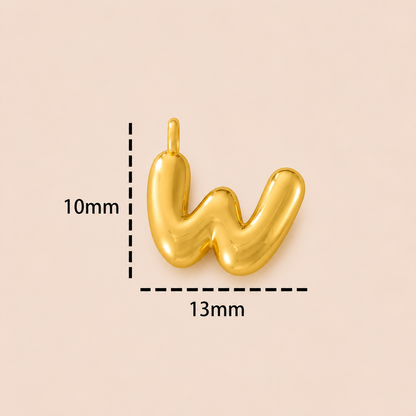 Balloon Letter Charms