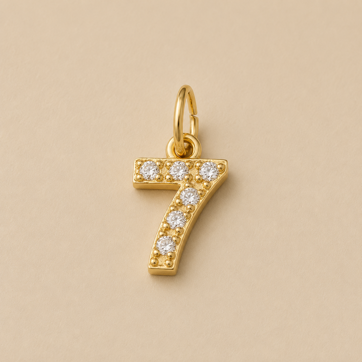 Crystal Number Charms