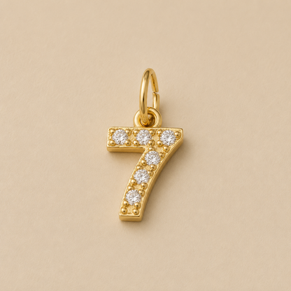 Crystal Number Charms