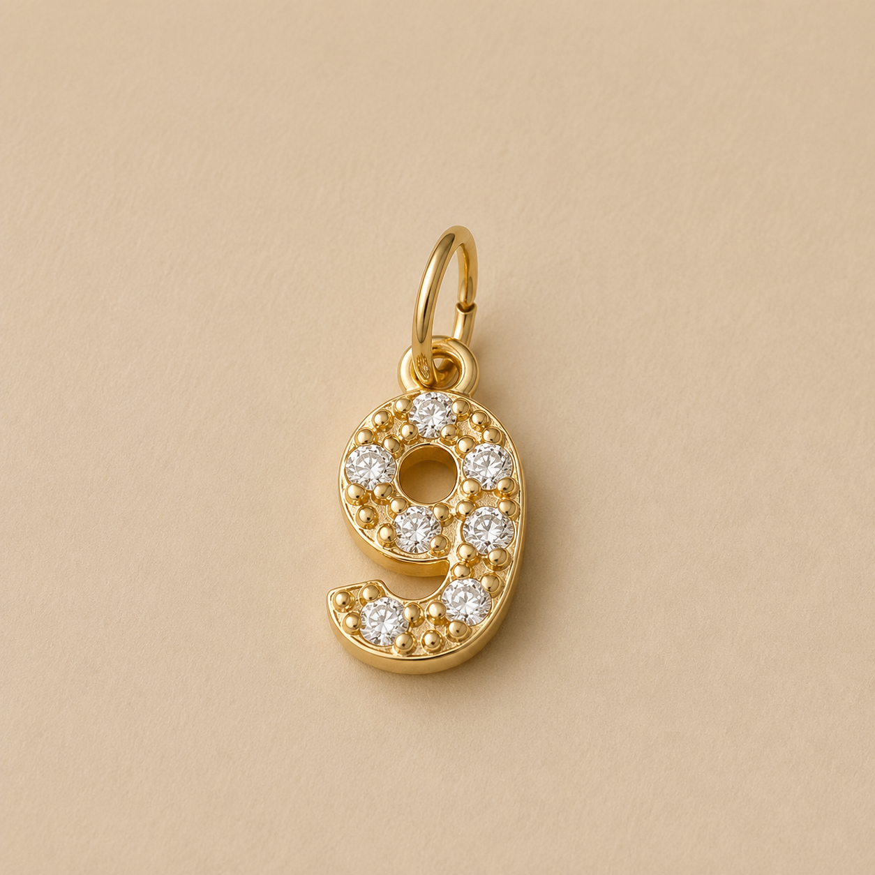 Crystal Number Charms