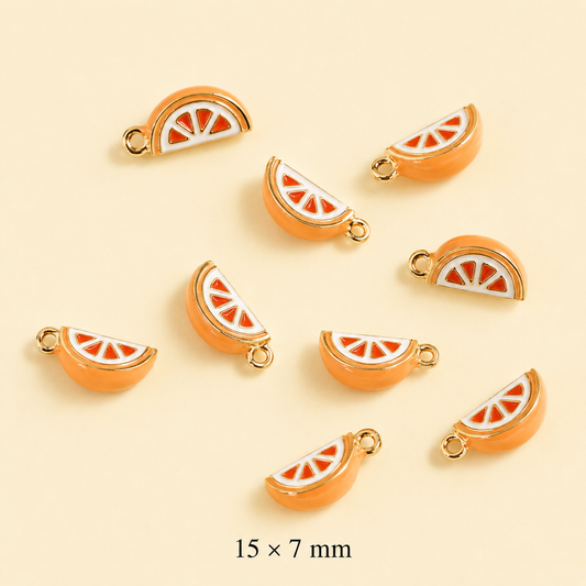 Orange Slice Charm