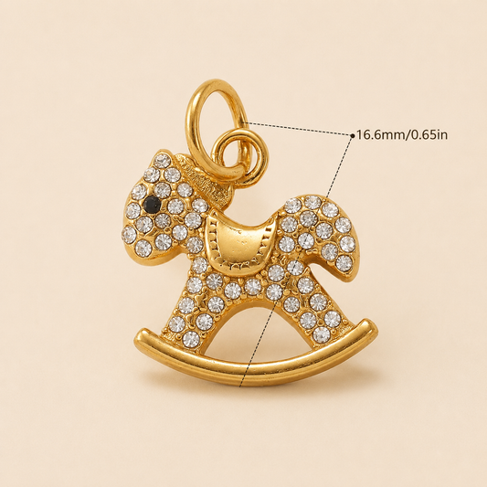 Rocking Horse Charm